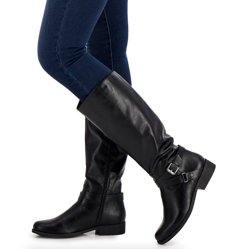 Style & Co Marliee Riding Boots (REGULAR CALF)